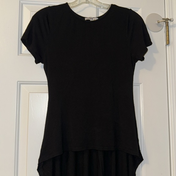 High low t-shirt black Medium - Picture 7 of 9